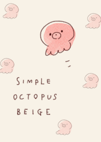 simple Octopus beige.