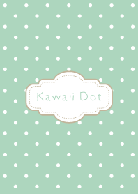 Kawaii Dot - Matcha Milky Green