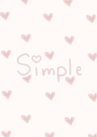 Dusty pink's simple theme