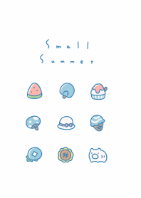 小暑假 / blue white