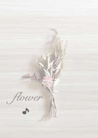Flower Musical note<Gray>