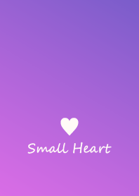 Small Heart *Purple Gradation 4*