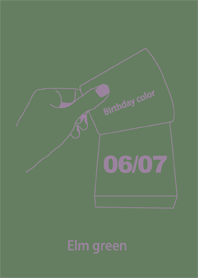 生日顏色 6月7日 簡單