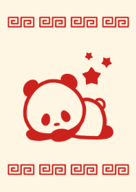 チャイナっぽいゆるパンダ
