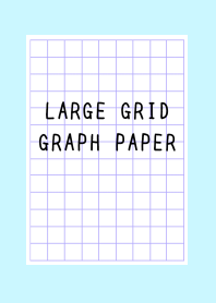 LARGE PURPLE GRID GRAPH PAPER-LIGHT BLj