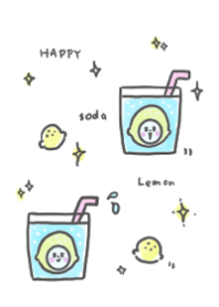 Happy lemon man and Soda 3