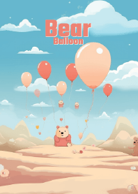 cute bear in balloon park 2