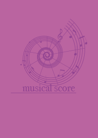 musicalscore Deep morbet