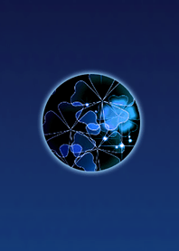 Clover Circle Blue
