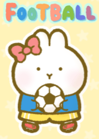 *兔足球*女孩