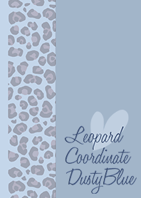 Leopard Coordinate*Dusty-Blue
