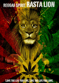 Rasta lion reggae spirit 2