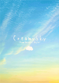 Creamy Sky 45 / Natural Style