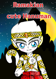 Ramakian cute Hanuman