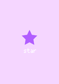 star purple Theme love cute like