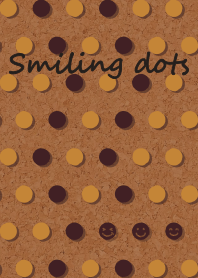 Smiling dots 01 + mustard