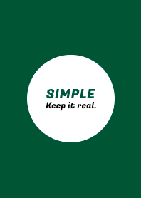 SIMPLE -Keep it real.- THEME 24