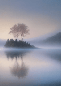 Peaceful lake, a comfortable day 26e853