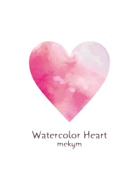 Watercolor Heart 28 -MEKYM-