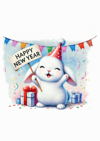 White Rabbit and New Year