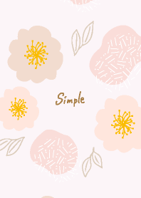 Flowers leaves stylish2 from Japan