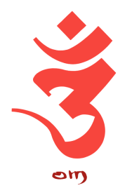 守護梵字［オン］紅白 (0963