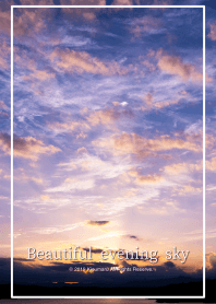 Beautiful evening sky 3