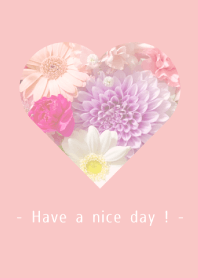 Flowers and hearts -Colorful- 16
