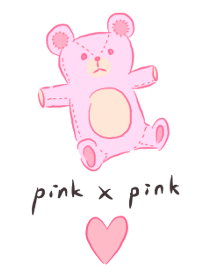 Pink Doll Bear