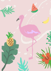Flamingo Summer Paradise