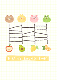 It is my favorite fruit