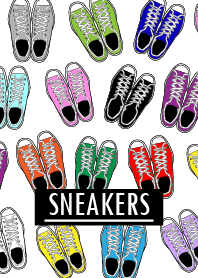SNEAKERS-ホワイト/フル