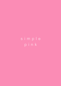 シンプル / ピンク2