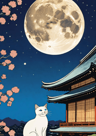 Cat under the Moon 1dCfFC