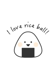 I love rice ball!