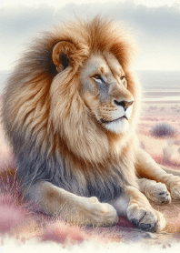 Majestic Gaze of the Lion