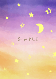 Crescent Moon Star The clean sky j