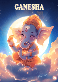 Ganesha, rich, prosperous, debt free