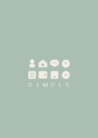 SIMPLE(beige green)V.544b
