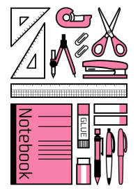 STATIONERY SET[PINK]