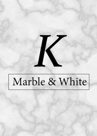 K-Marble&White-Initial