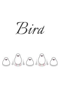 Bird 002-2 (Small bird/White)