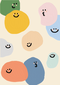 smiley face oilpaint