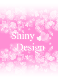 Shiny Design Type-C Pink Heart