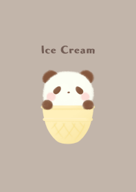 Ice Cream -panda- brown