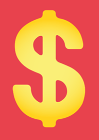 Money,money,money!(bright red)