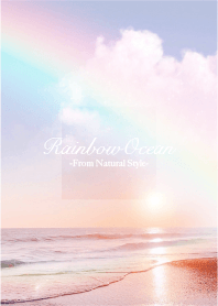 Rainbow ocean #31 / natural style