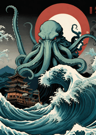 Ukiyo-e Cthulhu 91
