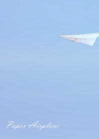 Paper Airplane Calm sky