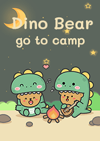 Dino Bear go to camp!